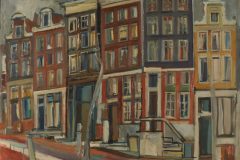 Fredy Fehr, Amsterdam, Öl auf Leinwand, 73 x 99 cm