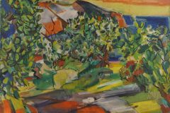 Fredy Fehr, Weg nach Herradura, Öl auf Leinwand, 72 x 89 cm