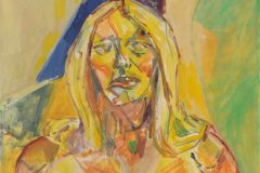 Fredy Fehr, Akt, Öl auf Leinwand, 110 x 64 cm