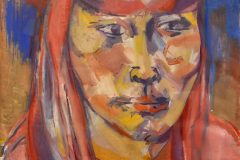 Fredy Fehr, Spanisches Mädchen, Öl auf Leinwand, 84 x 64 cm