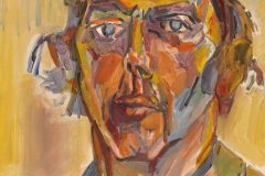 Fredy Fehr, Selbstportrait, Öl auf Leinwand, 60 x 50 cm