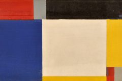 Fredy Fehr, Konkret III, Öl auf Leinwand, 51 x 86 cm